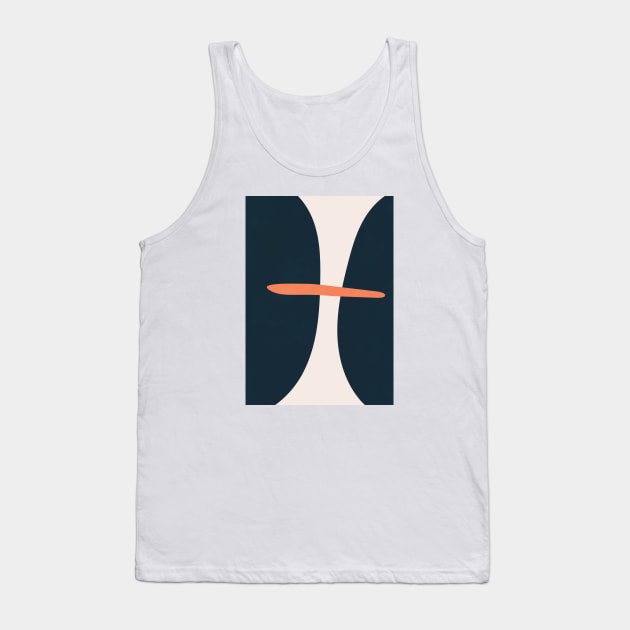 Contemporary Minimal Shape 2 Tank Top by Colorable